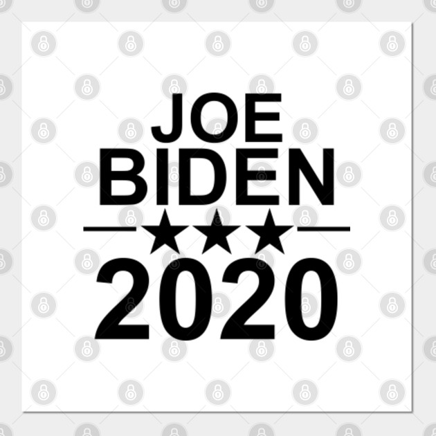 Joe Biden For President Political Election United States Dnc T Shirt Coffee Mug Phone Case Gift For Campaign Supporter Black Text Joe Biden For President Posters And Art Prints Teepublic