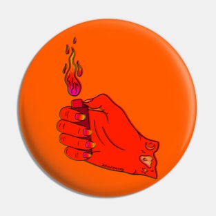 Lit Lighter Pin