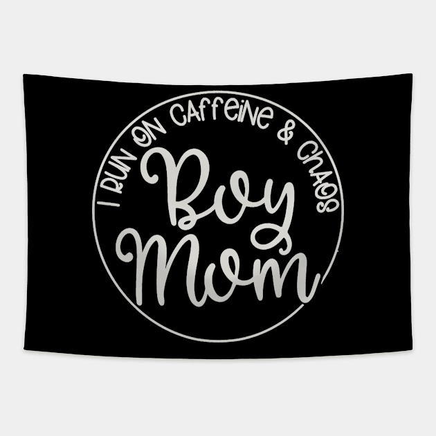 Boy Mom Tapestry by wolulas