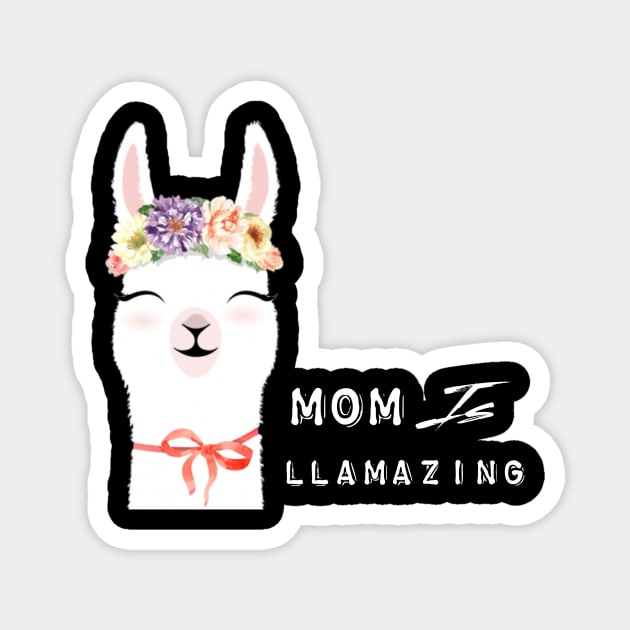 My Mom Is Llamazing Magnet by UnderDesign