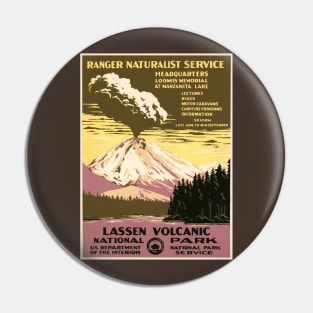 Lassen Volcanic National Park Pin