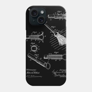 Mop Vintage Patent Drawing Phone Case