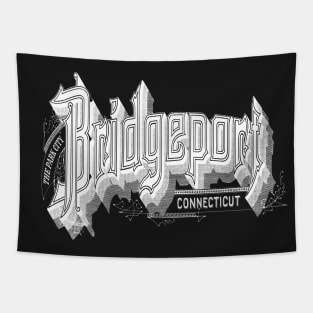 Vintage Bridgeport, CT Tapestry