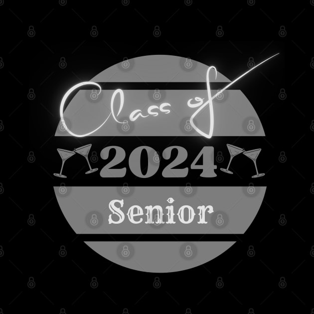 Class of 2024 senior black by Bailamor