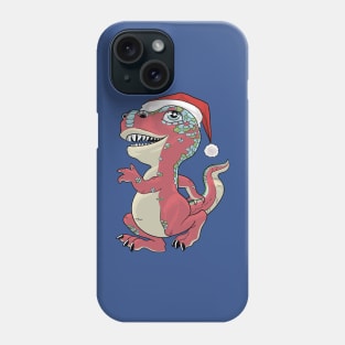 Christmas Lil T-Rex Phone Case