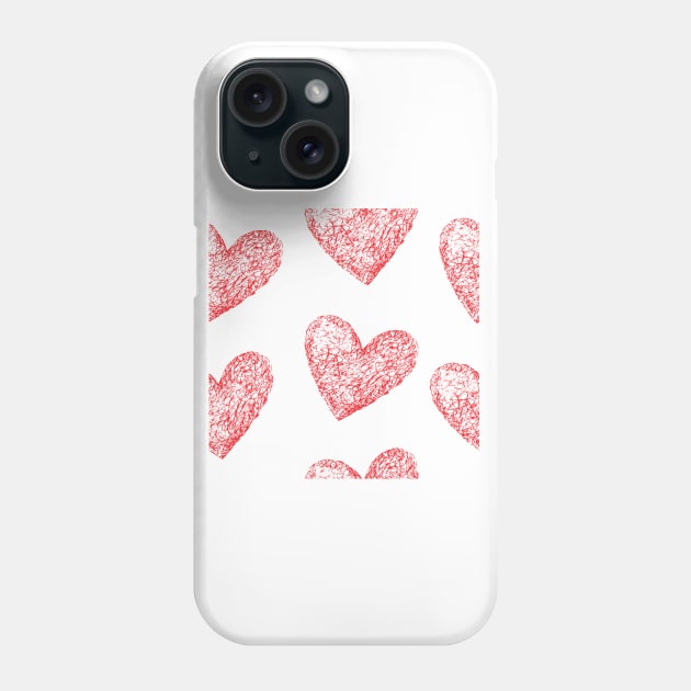 Love is boundary-less. Phone Case by Art by Ergate