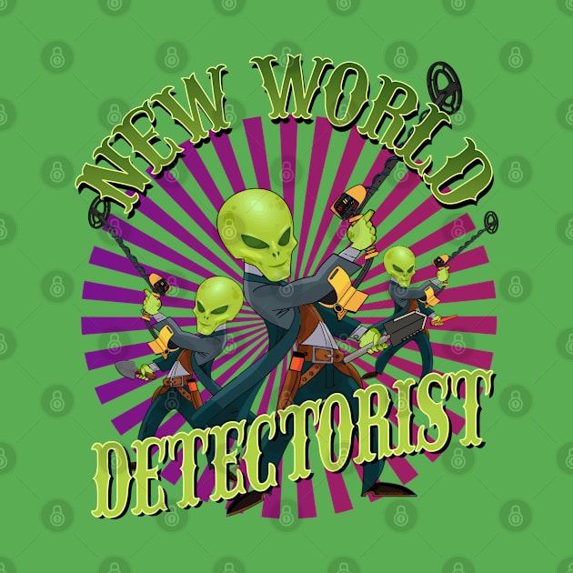 Metal Detecting Aliens - New world Detectorist by Windy Digger Metal Detecting Store