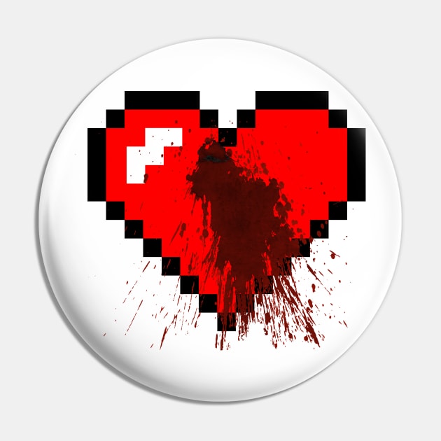 Heartbreak Pin by BlunBla Design