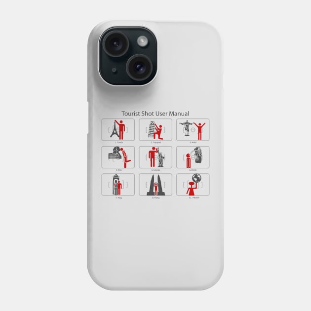 Tourist Shot User Manual Phone Case by mamoiselle