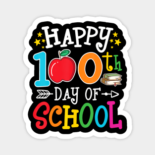 Happy 100th Day of School Teachers 100 Days of School Kids Magnet