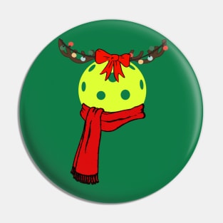 Pickleball Christmas Pin