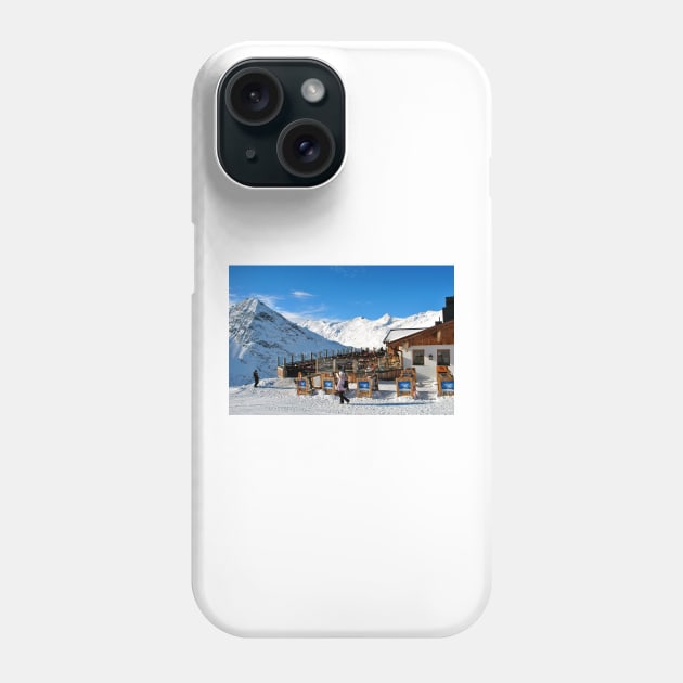 Obergurgl Hochgurgl Tirol Austrian Alps Austria Phone Case by Andy Evans Photos