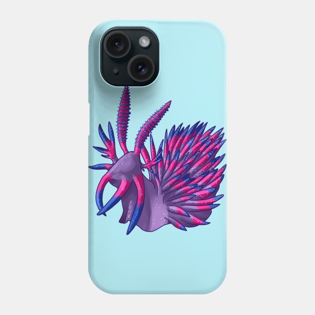 Bisexual Nudibranch Phone Case by candychameleon