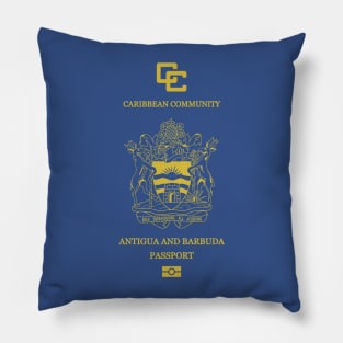 Antigua and Barbuda passport Pillow