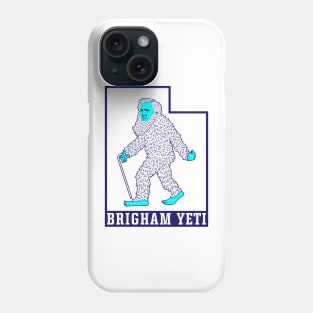 Brigham Yeti in Utah (Outline) Phone Case