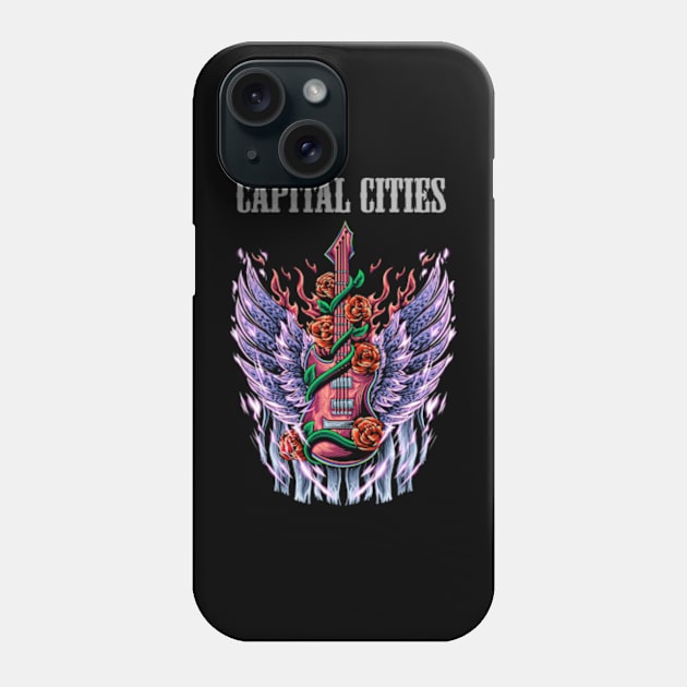 CAPITAL CITIES BAND Phone Case by citrus_sizzle