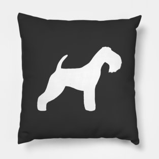 Lakeland Terrier Silhouette Pillow