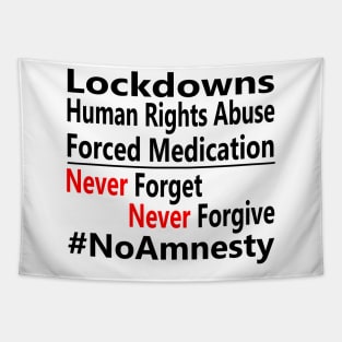 #NoAmnesty Tapestry