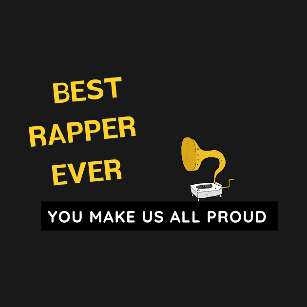 Best Rapper Ever  - You Make Us All Proud by divawaddle