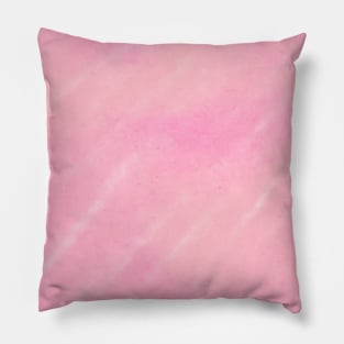 Pink watercolor abstract art design Pillow