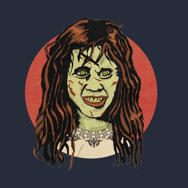 The Exorcist T Shirt by Jeff Brawn Illustration