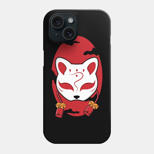 Japanese kitsune Phone Case by Starkey Store