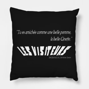 You are amichée like a beautiful apple, the beautiful Ginette. Pillow