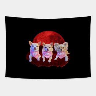 Red Moon Brats Tapestry