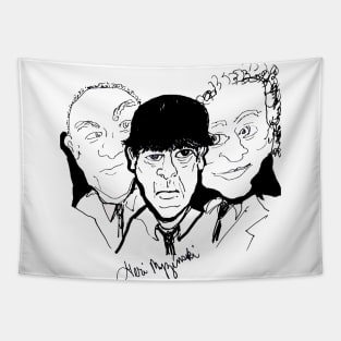 The Three Stooges Tapestry