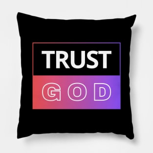 Trust God | Christian Pillow