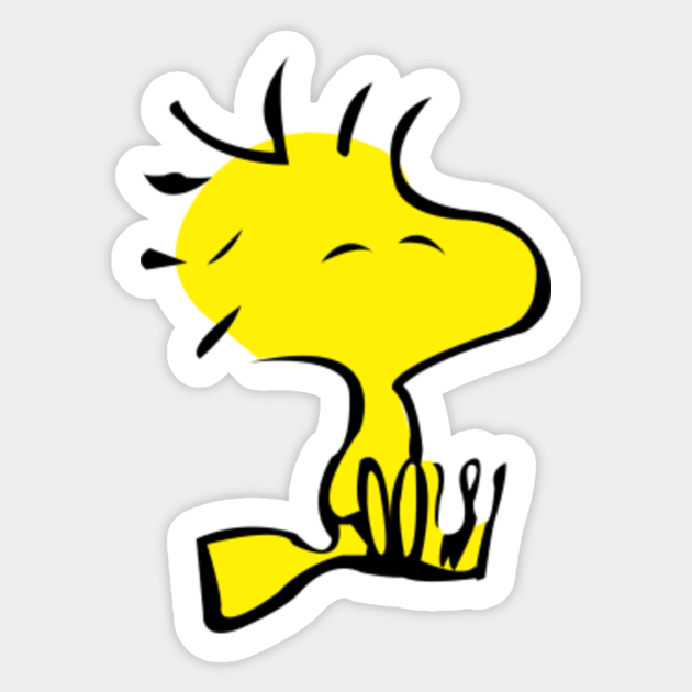 Woodstock Snoopy Autocollant Teepublic Fr