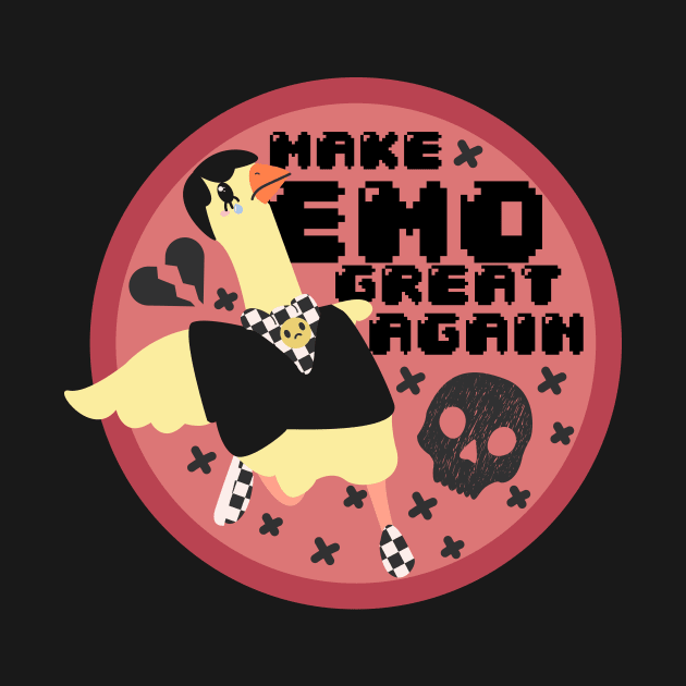 Make Emo Great Again Badge by rachelaranha