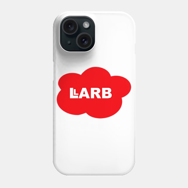 Red LARB Studios Cloud | LARB Studios & Abelia Rose Phone Case by AbeliaRose