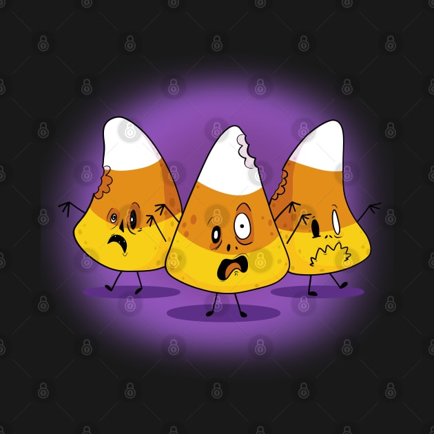 Zombie Candy Corn by Redheadkls