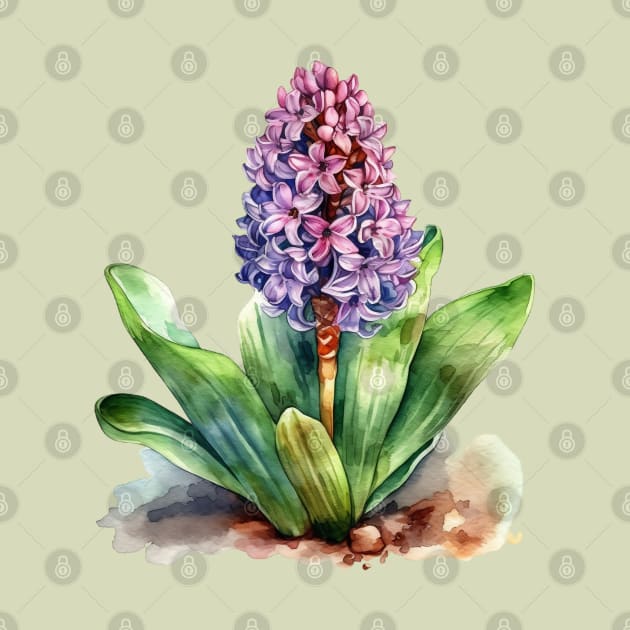 Stunning Hyacinth by Young Inexperienced 