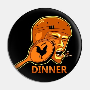 PUBG chicken dinner Pin