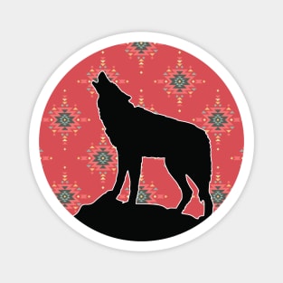 Wolf Pattern - 5 Magnet