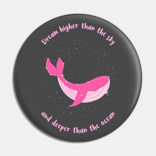 Whale Lover Constellation Pin