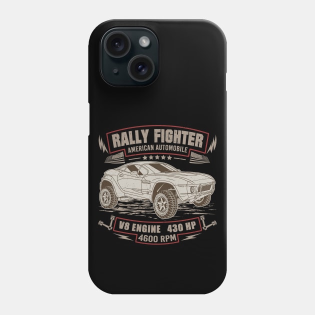 Off Road Crossover Rally Fighter Phone Case by Guyvit