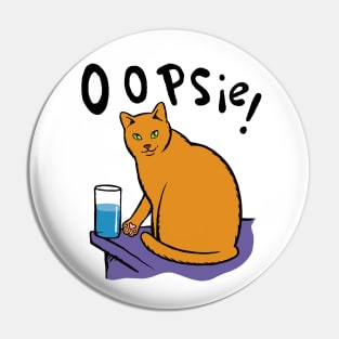 Oopsie, cat mischief. Pin