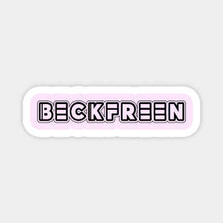 Beck Freen my STAN Magnet