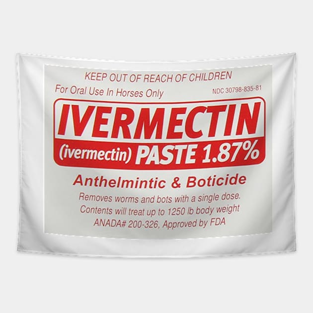 IVERMECTIN Anthelmintic & Boticide Tapestry by DankSpaghetti