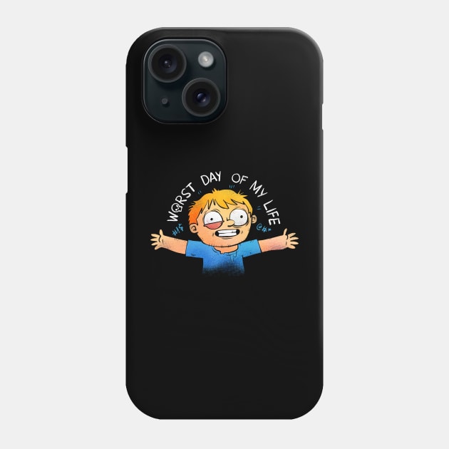 Worst Day version 2 Phone Case by salihgonenli