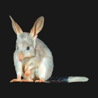 Australian Greater Bilby artwork. Cute little Bilby realistically painted. Australian endangered animal. T-Shirt