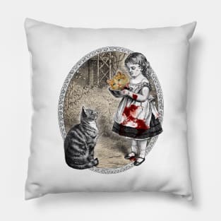 Cats are Tyrants (Victorian) Pillow