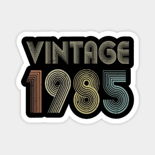 35th Birthday Gift Vintage 1985 Classic Men Women 35 Years Magnet