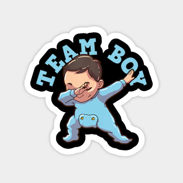 Gender Reveal Party Team Boy Magnet by Eduardo