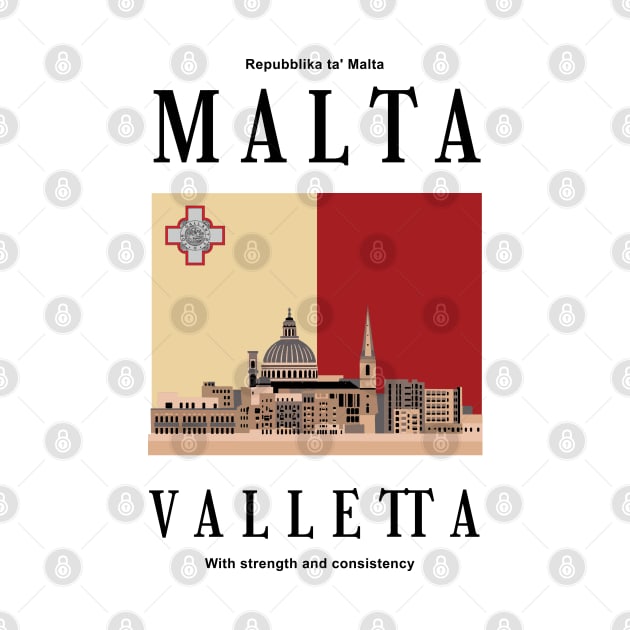 make a journey to Malta by KewaleeTee