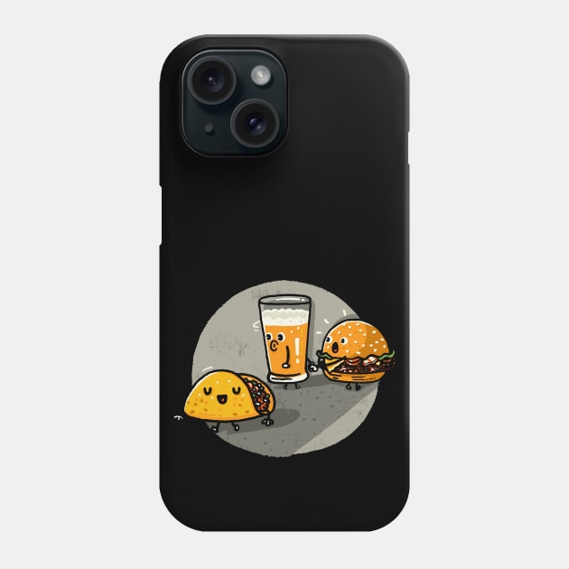 Distracted Beerfriend Phone Case by Walmazan