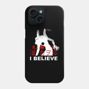 NGE! I BELIEVE IN ADAM KAWORU SHIRT text bigfoot RUSTIC Phone Case